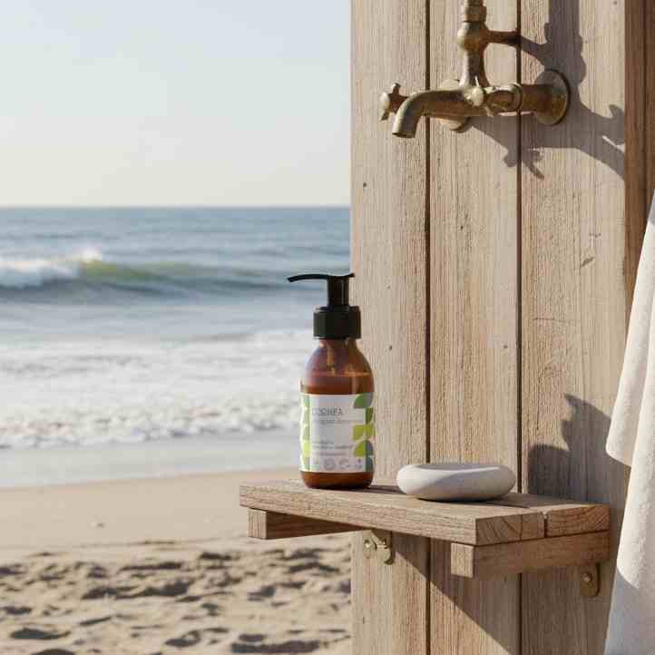 Zahncreme Marokkanische Minze-Bergsalbei + Vitamin B12 ‎(fluoridfrei), Reisegröße (Glasflasche + Pumpspender), 90 ml